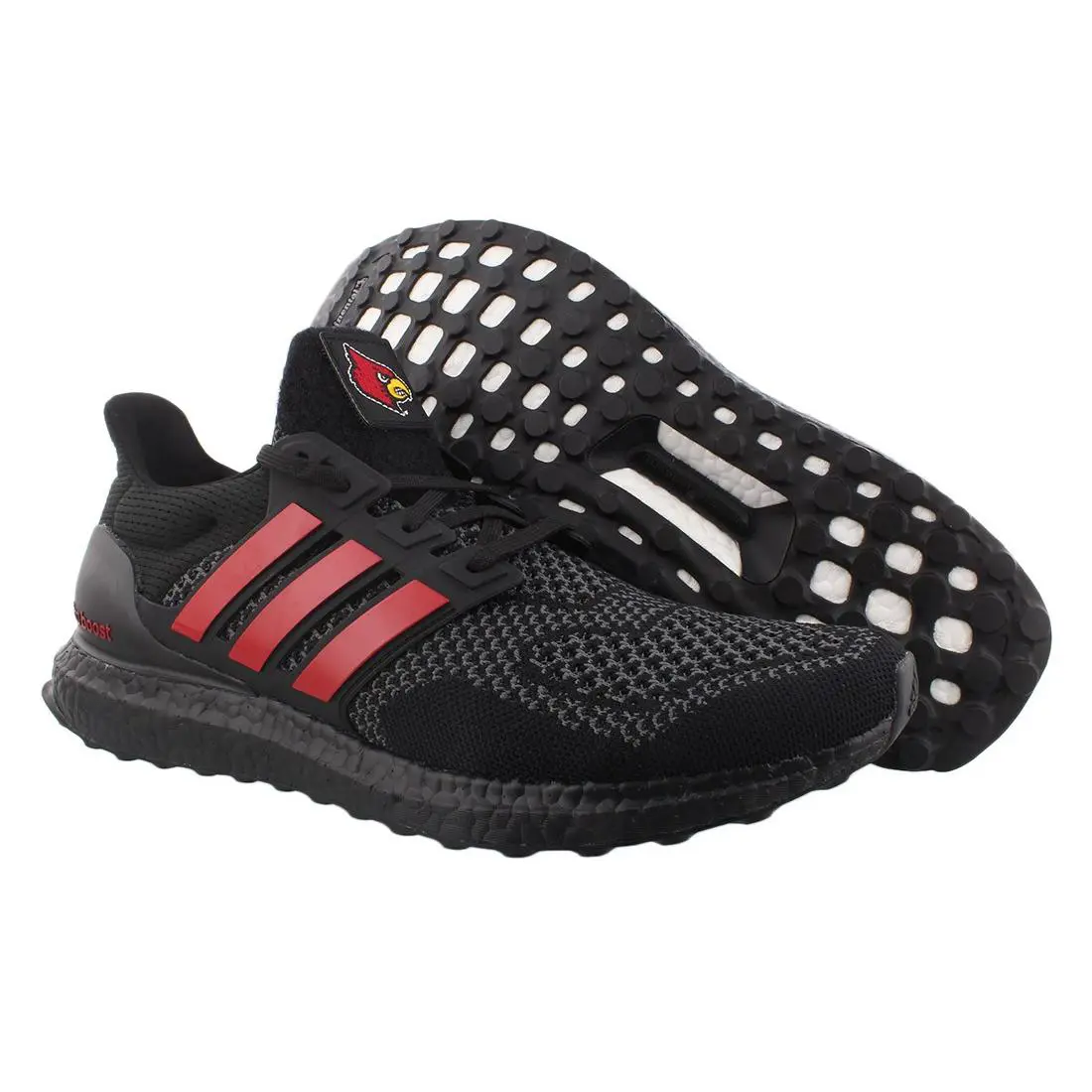 Adidas Ultraboost Mens Shoes Size 8 Color: Black/red - Black, Main: Black