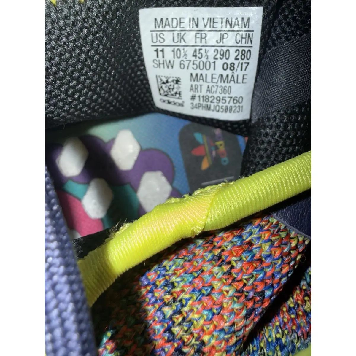 Adidas shoes - adidas NMD Hu - NMD - AC7360 - Multicolor (UPC: 0191031305094) 6