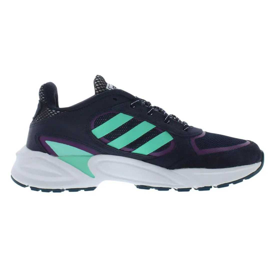Adidas shoes - Obsidian/Teal/Purple, Main: Blue (UPC: 191531356039) 1