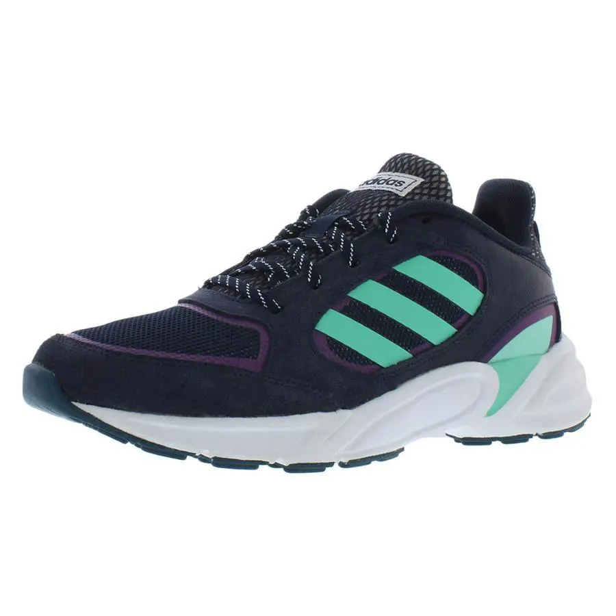 Adidas shoes - Obsidian/Teal/Purple, Main: Blue (UPC: 191531356039) 3