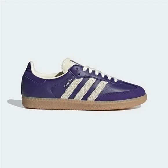 Size 8 - Women`s Adidas Samba OG Shoes `purple` JI2736