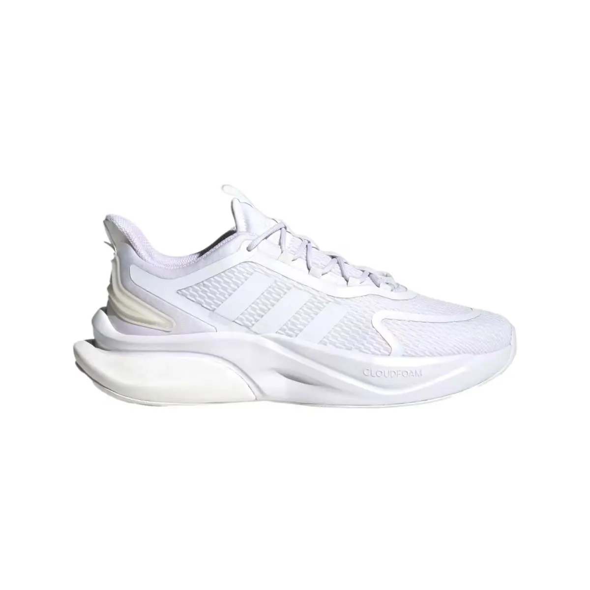 Adidas Alphabounce + Cloud White / Cloud White / Core White HP6143 Men`s Size - Multicolor