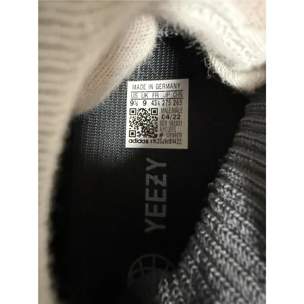 Adidas shoes - adidas Yeezy Boost 350 V2 - Black (UPC: 195747277027) 3