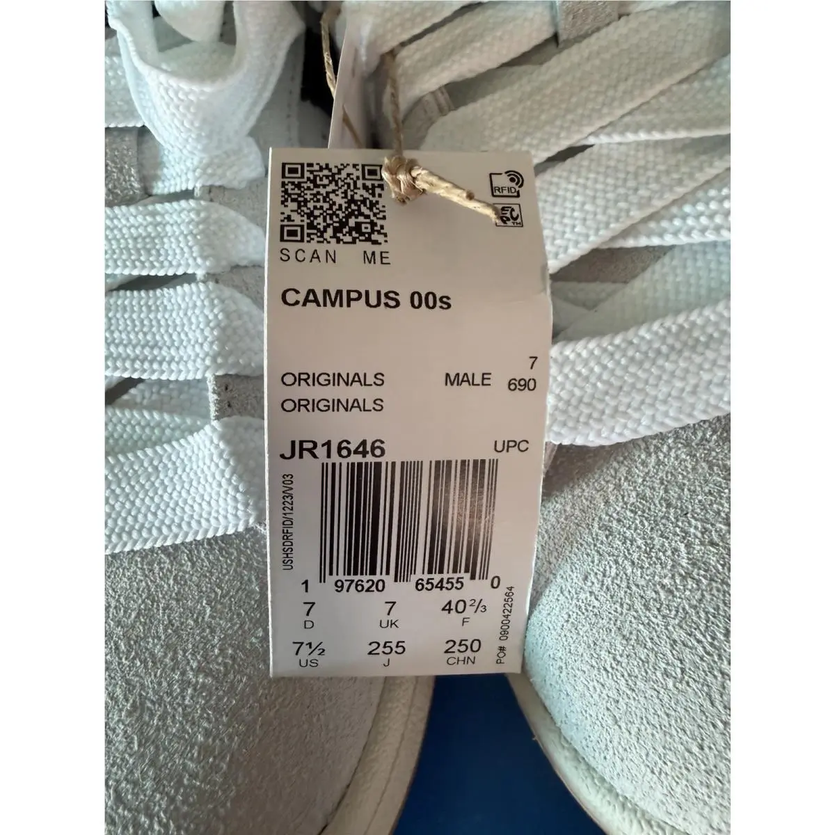 Adidas shoes - adidas Campus 00s - Campus - JR1646 - Ivory (UPC: 0197620654550) 4