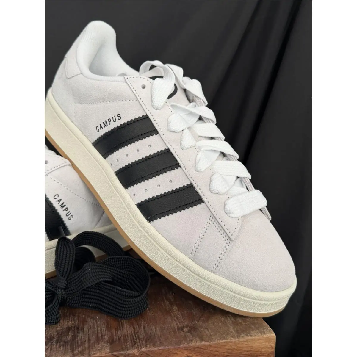 Adidas shoes - adidas Campus 00s - Campus - JR1646 - Ivory (UPC: 0197620654550) 1