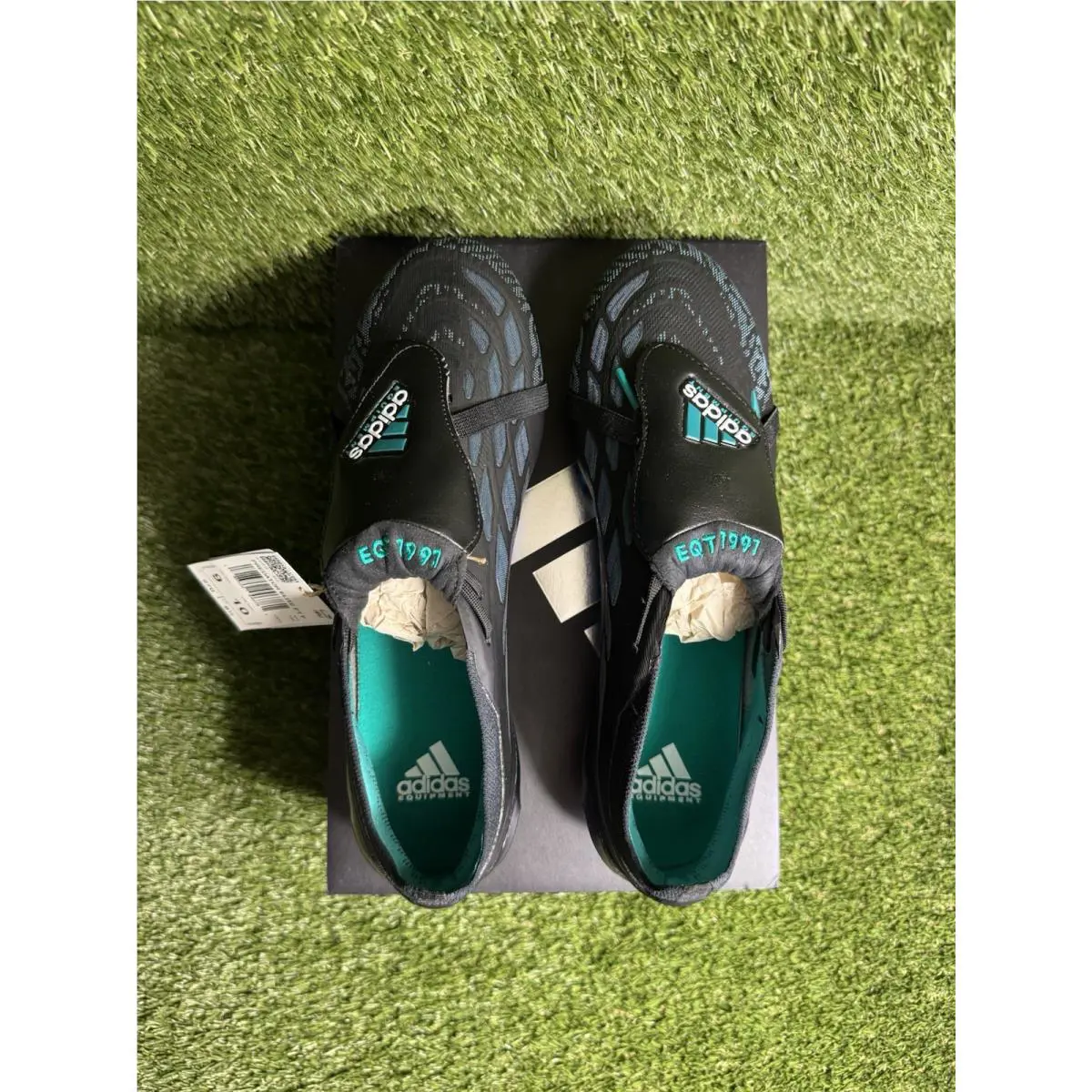 Adidas shoes - adidas Predator - Predator - KI2686 - Core Black/Core Black/Equipment Green 3