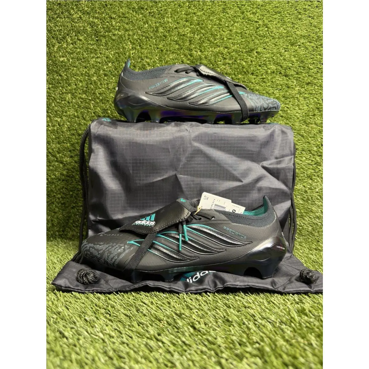 Adidas shoes - adidas Predator - Predator - KI2686 - Core Black/Core Black/Equipment Green 5