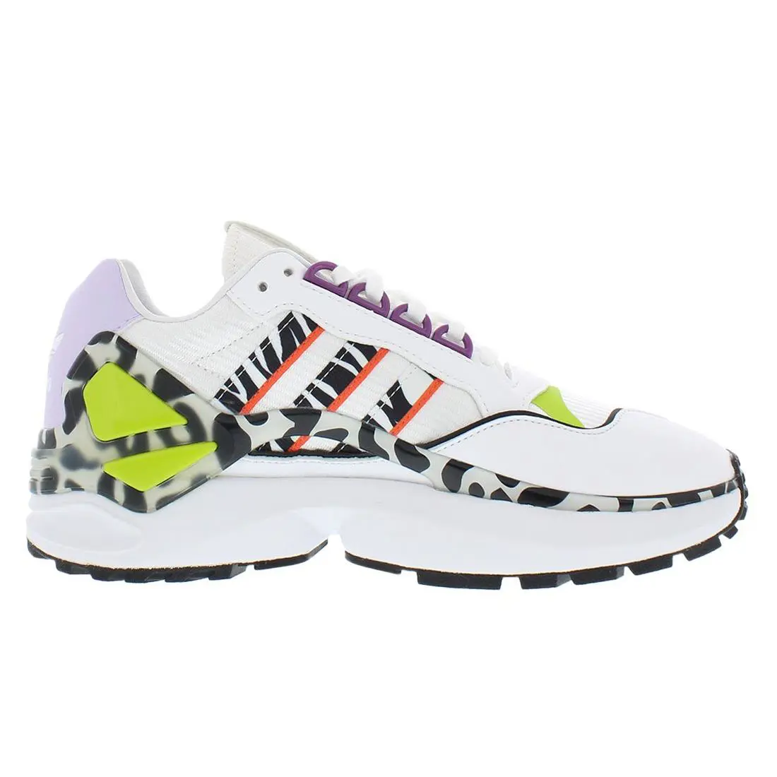 Adidas shoes - Footwear White/Orange/Purple Tint, Main: White (UPC: 195734761577) 1