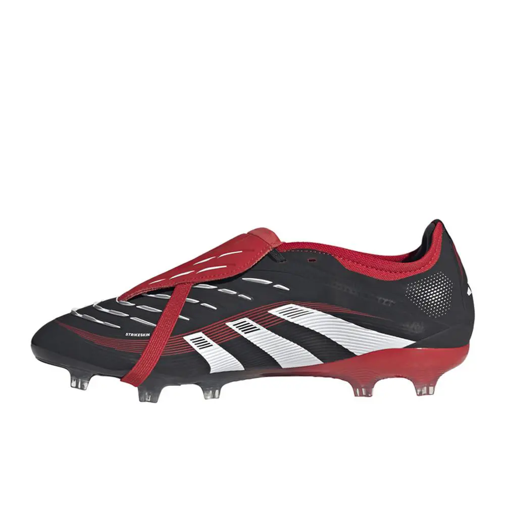 Adidas shoes - adidas Predator Pro Bwr FoldOver Tongue Firm Ground Soccer Cleats - JQ2949 - Black, Red, White (UPC: 197621628222) 1