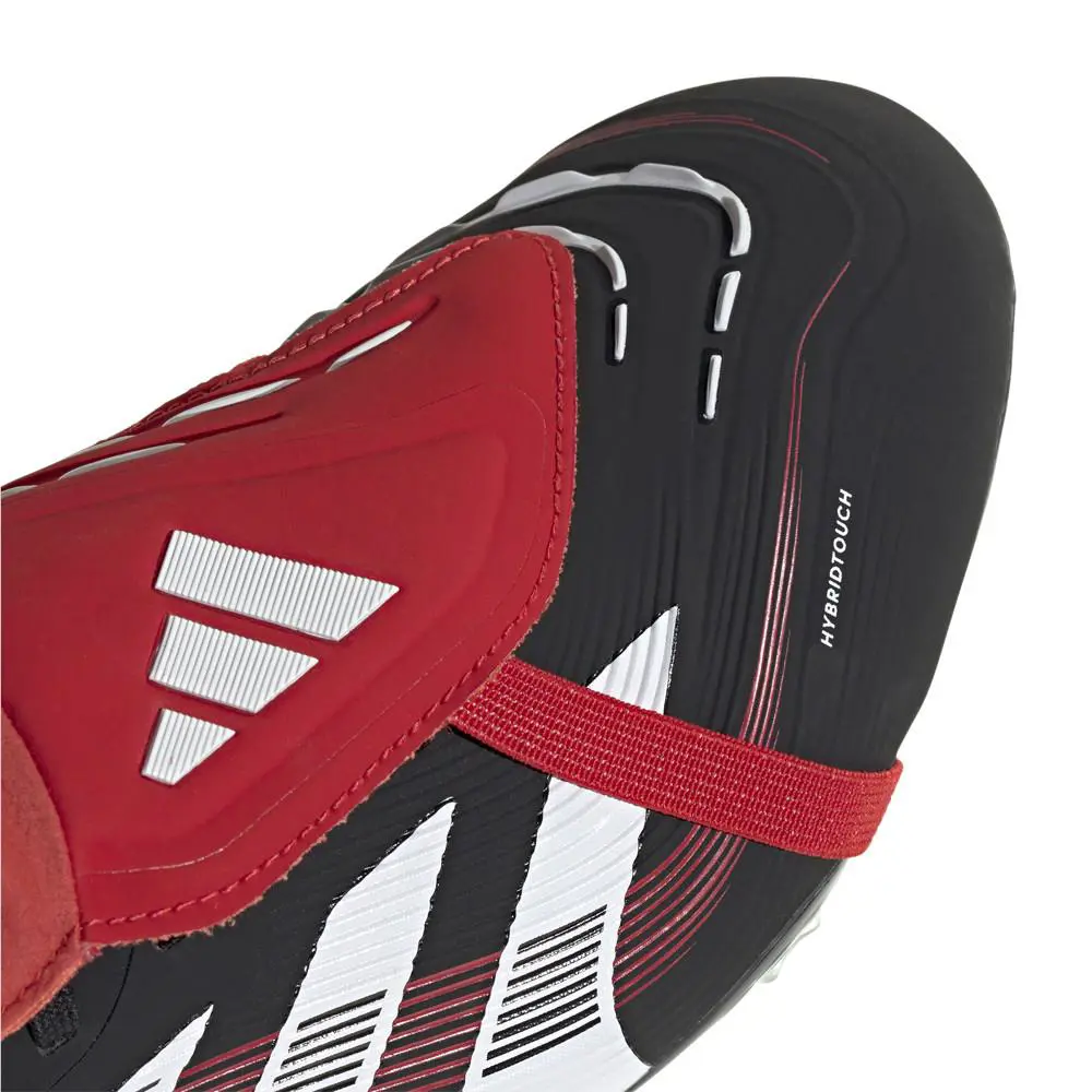Adidas shoes - adidas Predator Pro Bwr FoldOver Tongue Firm Ground Soccer Cleats - JQ2949 - Black, Red, White (UPC: 197621628222) 4