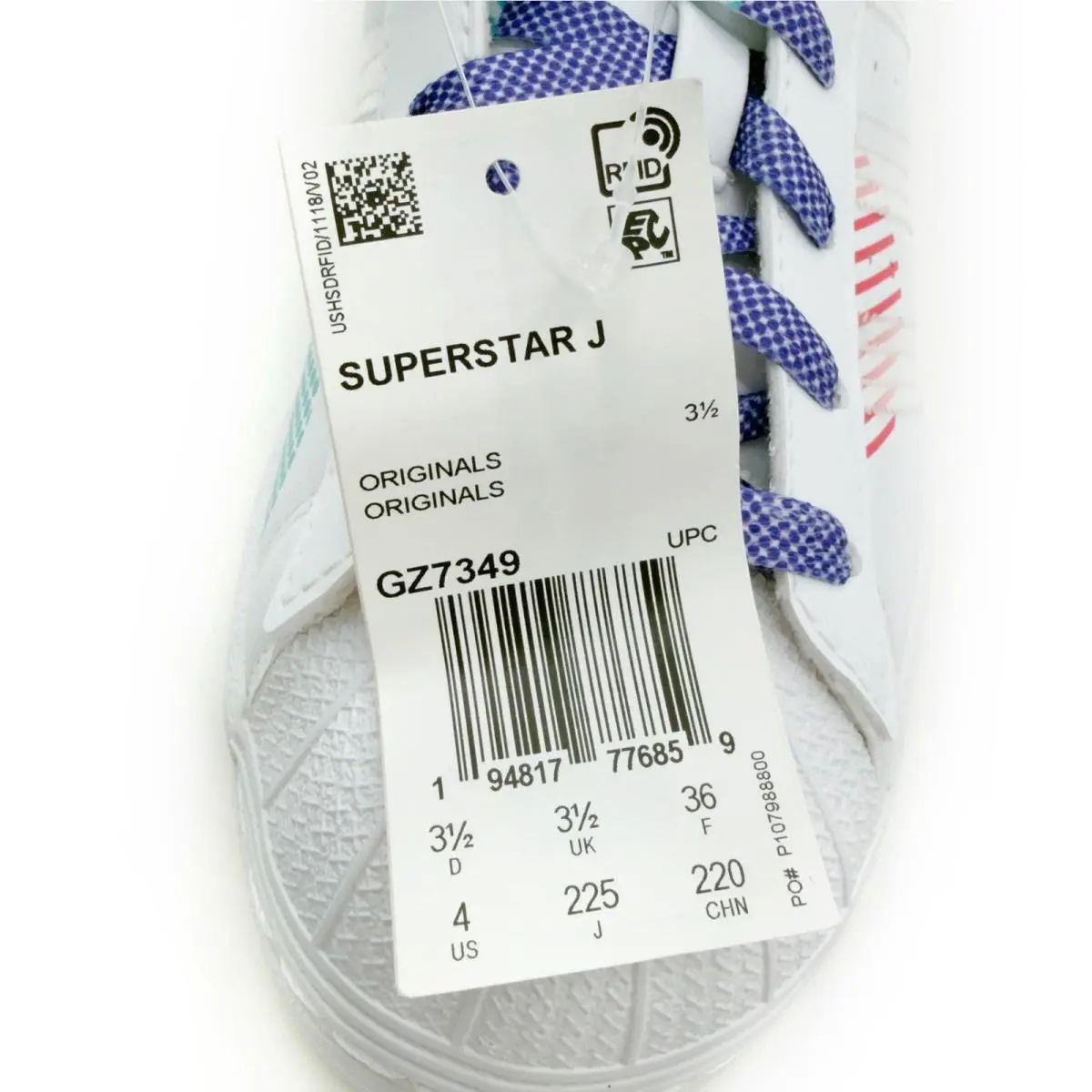 Adidas shoes - Adidas Superstar J - Superstar - White 0