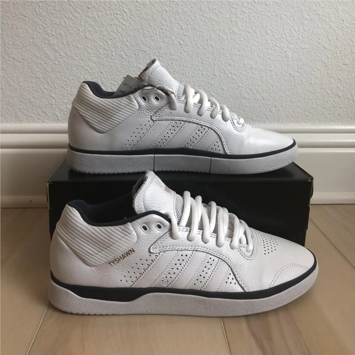 Adidas shoes - adidas Tyshawn - Tyshawn - GY6949 - White (UPC: 195739402420) 3