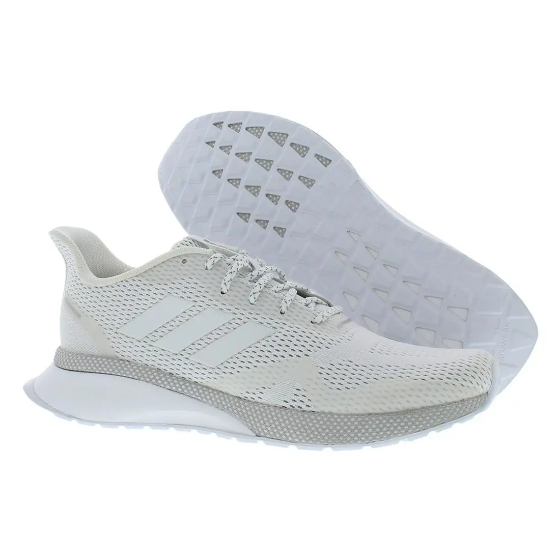 Adidas Novafvse X Womens Shoes Size 10 Color: White/white/grey - White/White/Grey, Main: White