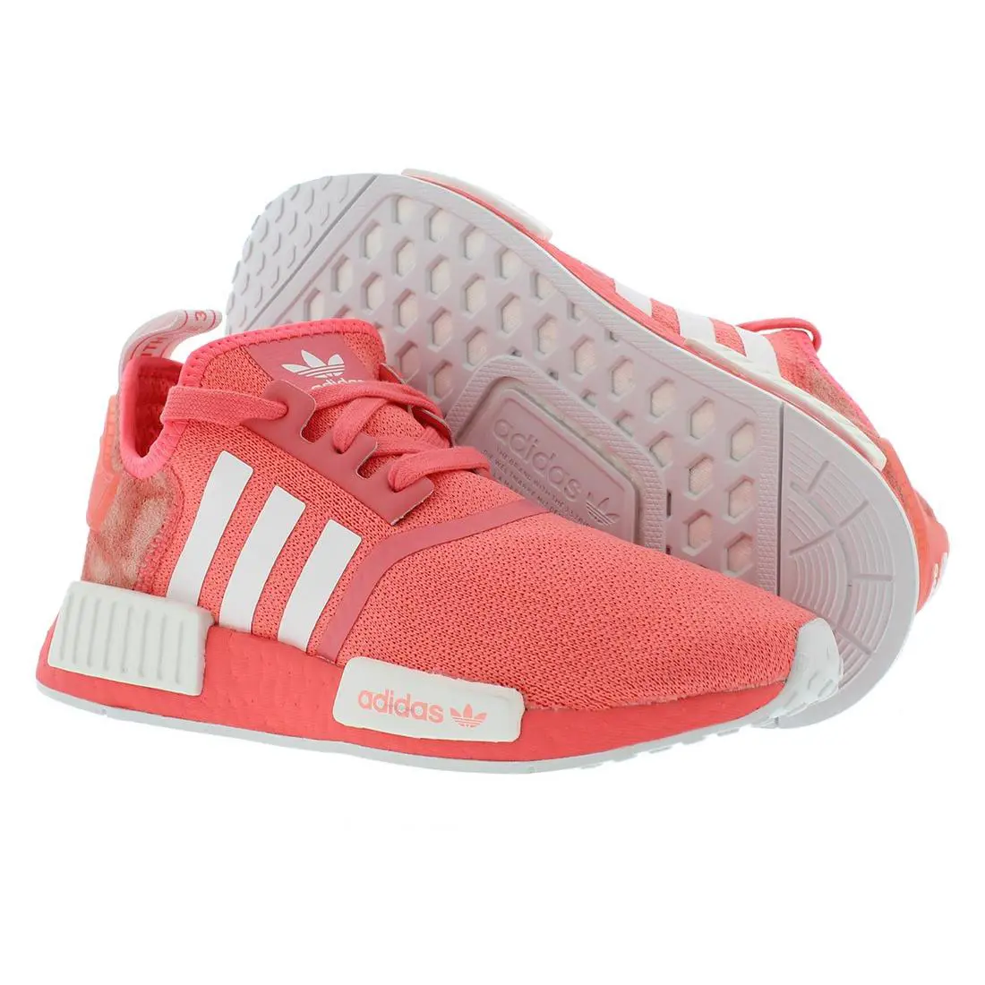 Adidas Originals Nmd_R1 W Womens Shoes Size 5.5 Color: Crimson/grey - Crimson/Grey, Main: Red