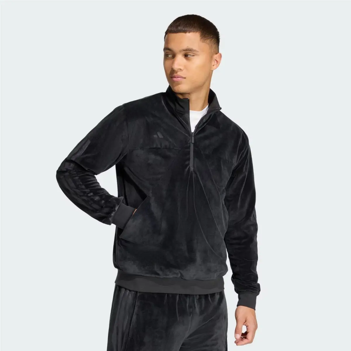 Adidas clothing - adidas Tiro Q4 VELOUR - Tiro VELOUR - JW0258 - Black (UPC: 197625014588) 1