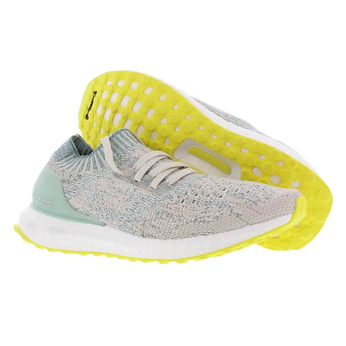 Adidas Ultraboost Womens Shoes Size 6 Color: Grey/green/white - Grey/Green/White, Main: Grey