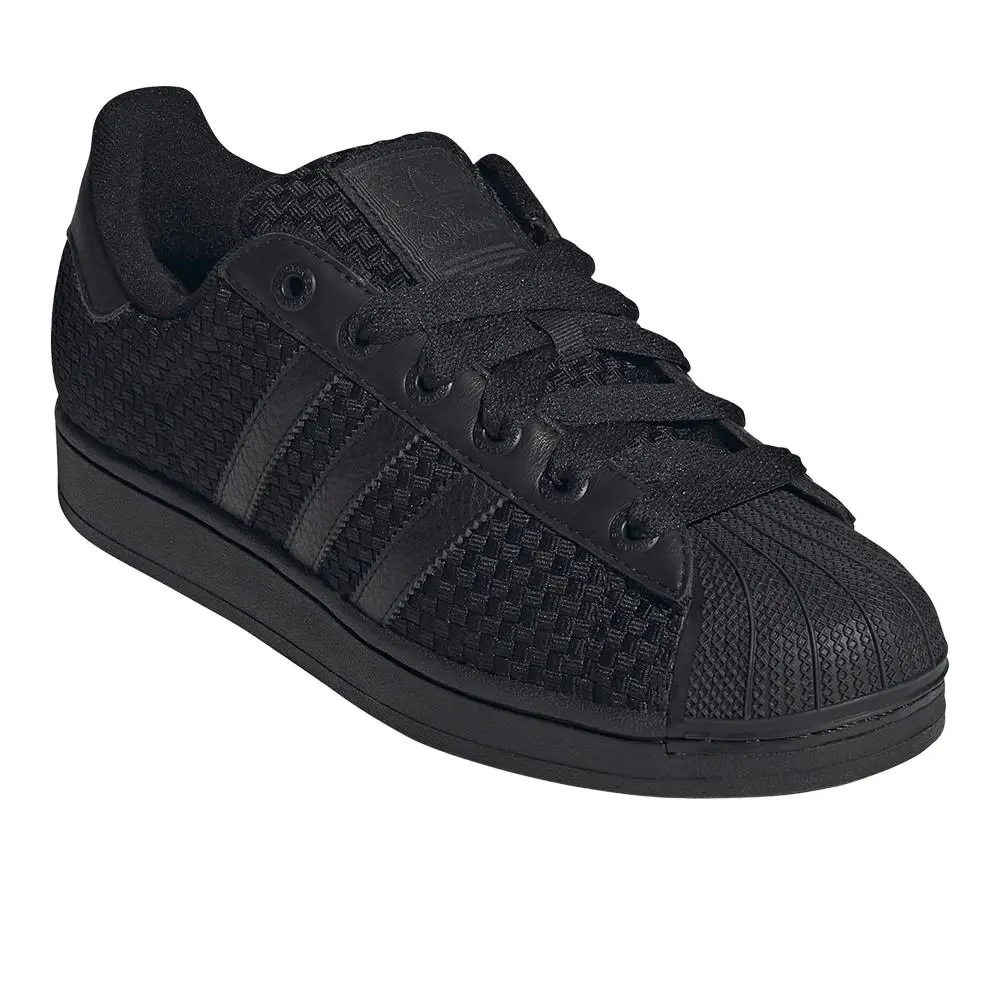 Adidas shoes - adidas Superstar Ii Lace Up - KI0953 - Black (UPC: 198321461355) 0
