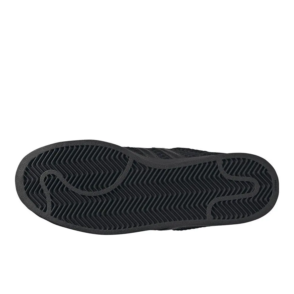 Adidas shoes - adidas Superstar Ii Lace Up - KI0953 - Black (UPC: 198321461355) 3