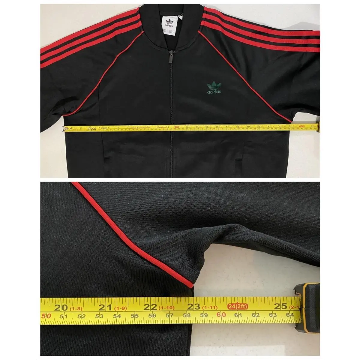 Adidas clothing - Black Better Scarlet 8