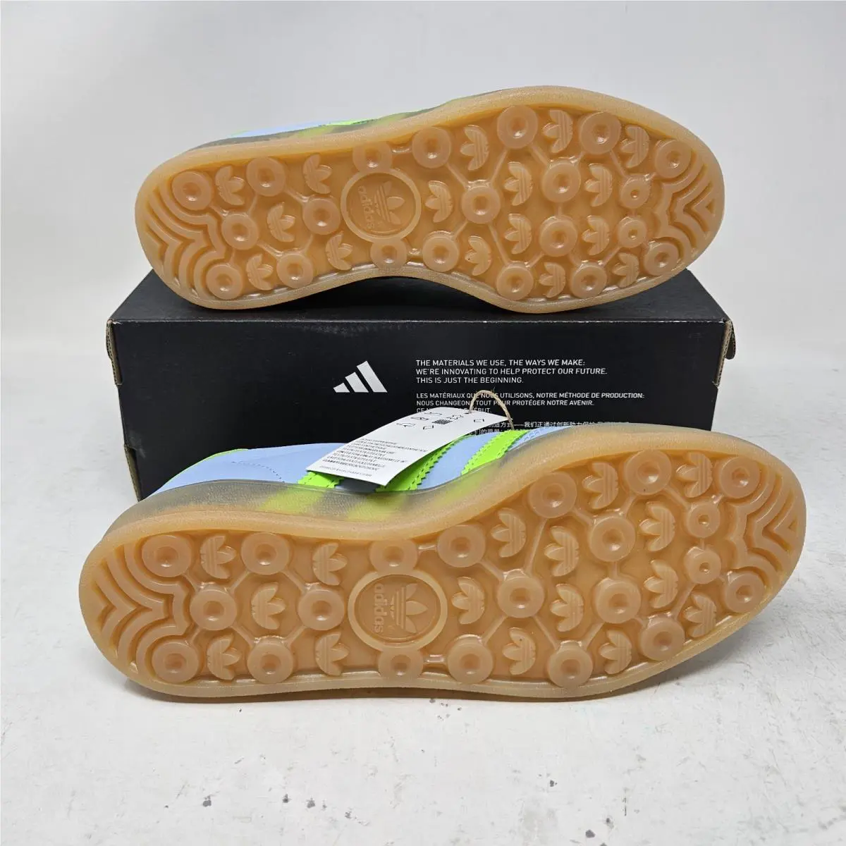 Adidas shoes - adidas Gazelle - Gazelle - JI1372 - Light Blue / Green (UPC: 197609867933) 1