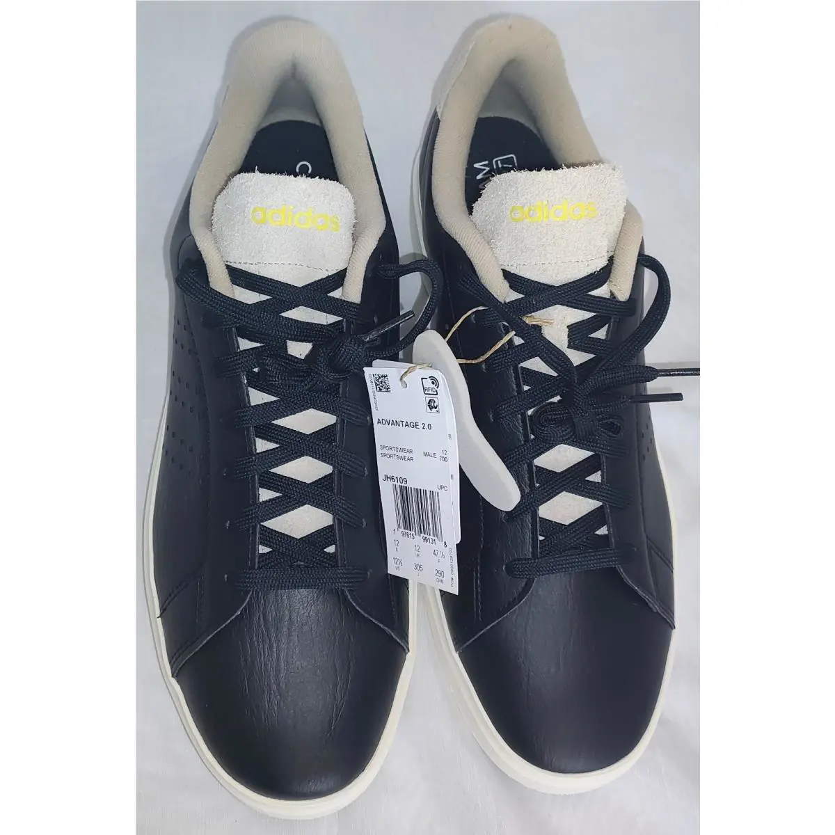 Adidas shoes - adidas Advantage - Advantage - JH6109 - Black/Beige 1