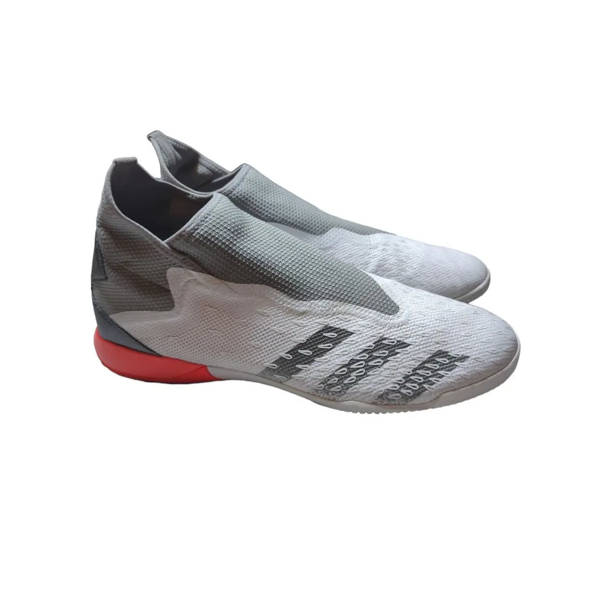 Adidas Mens Size 13 Laceless Indoor Predator Freak .3 Soccer Shoes - Multicolor