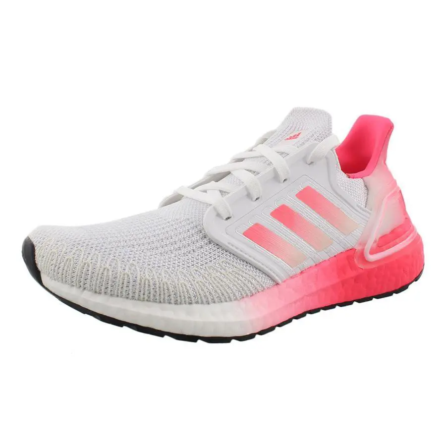 Adidas shoes - Cloud White/Signal Pink, Main: White (UPC: 191532549348) 3