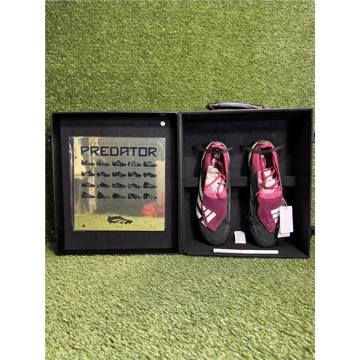 Adidas shoes - adidas Predator - Predator - IF8897 - BLACK / WHITE / BURGUNDY 5