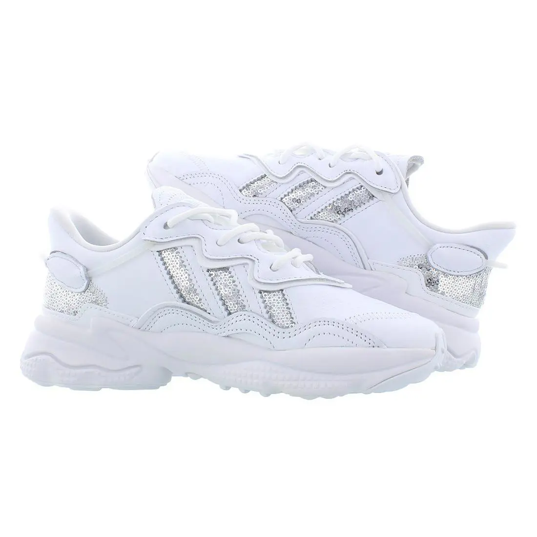 Adidas shoes - White/Silver, Main: White (UPC: 194817472737) 1