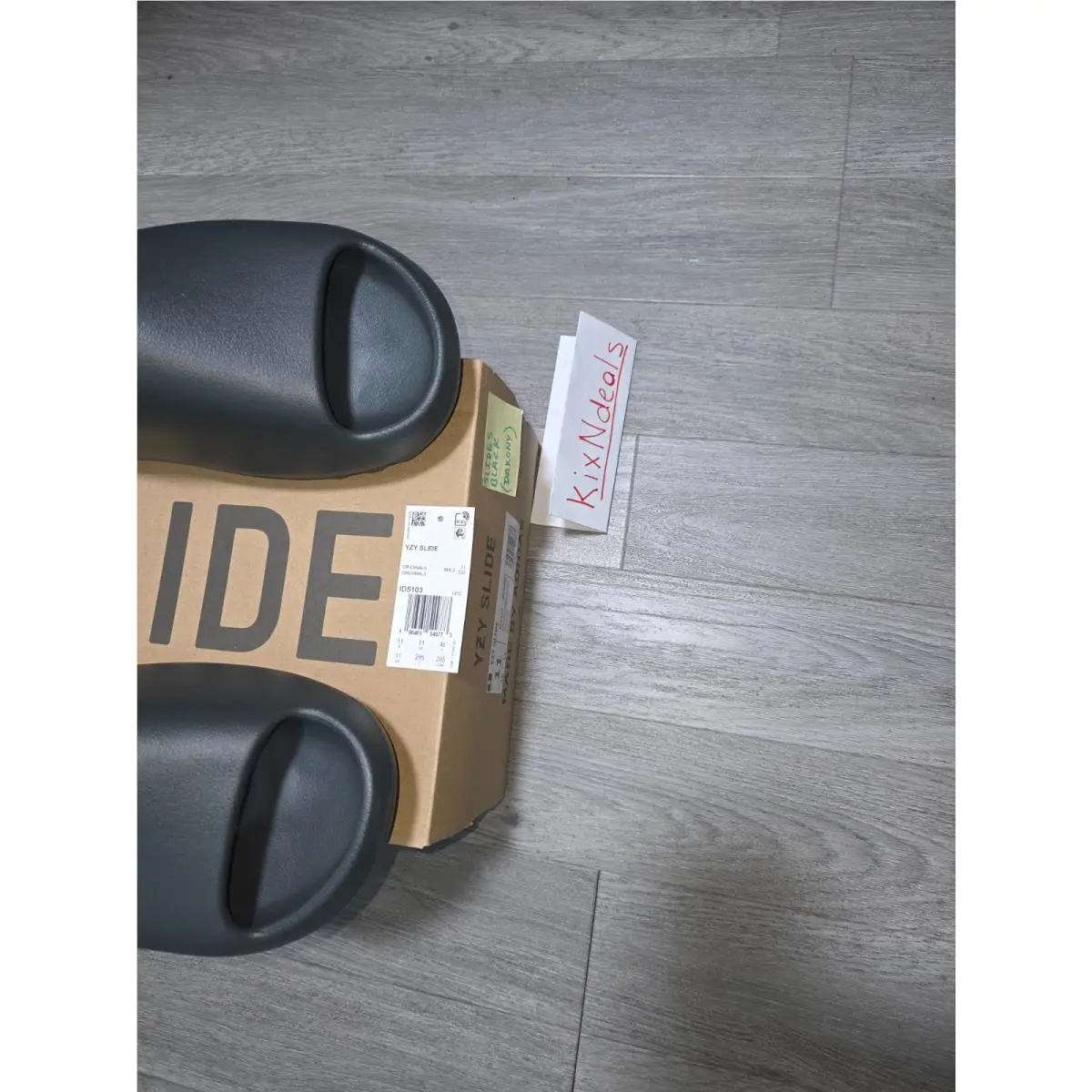 Adidas shoes - adidas Yeezy Slide - Yeezy Slide - ID5103 - Black (UPC: 196461549773) 5