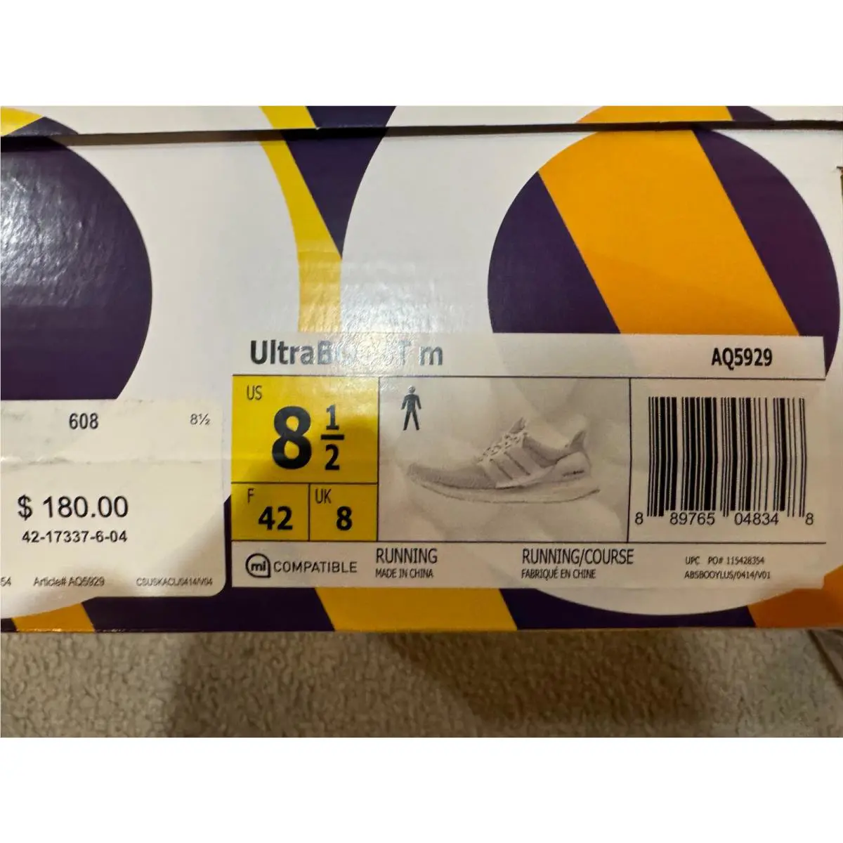 Adidas shoes - adidas Ultraboost - Ultraboost - AQ5934 - White 4