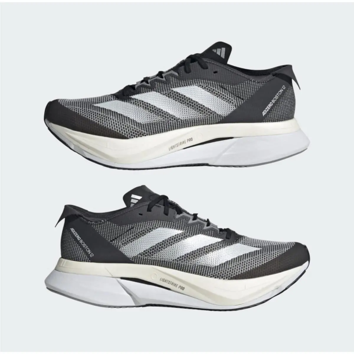 Adidas shoes - adidas Adizero Boston 12 - Adizero Boston - black/white (UPC: 196464956042) 0