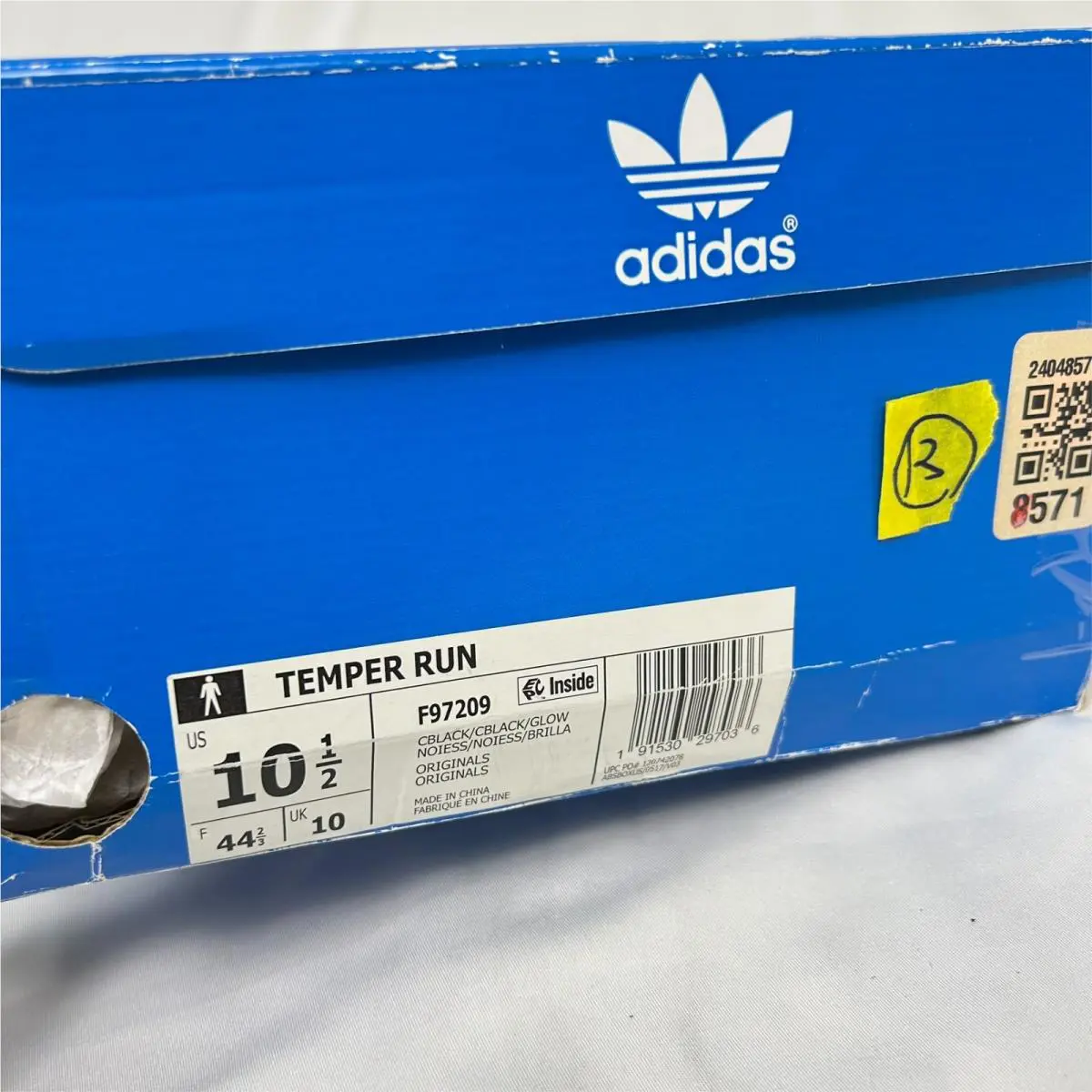 Adidas shoes - adidas Temper Run - Temper Run - F97209 - Black 6
