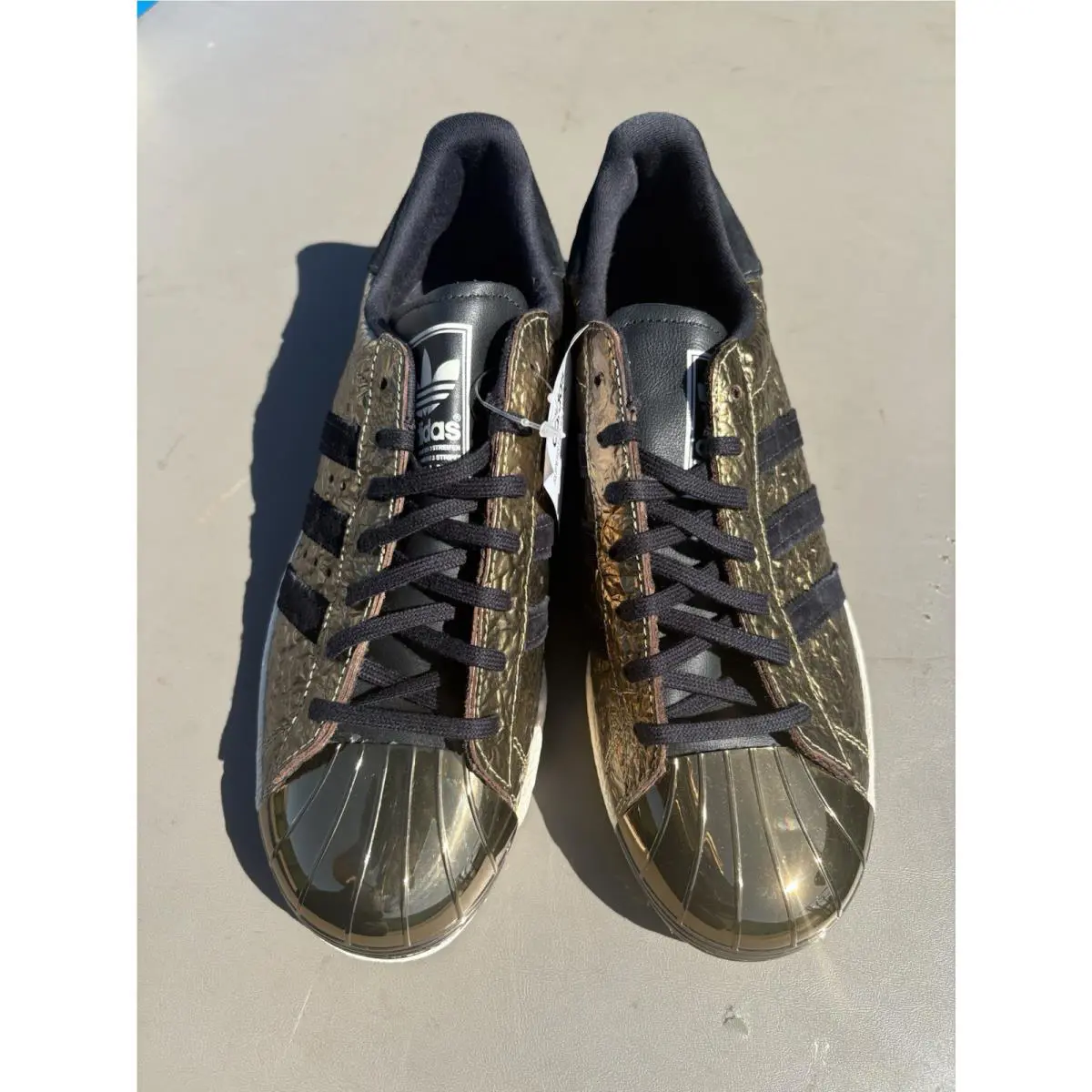 Adidas shoes - adidas Superstar 80S - Superstar - B25033 - Gold 3