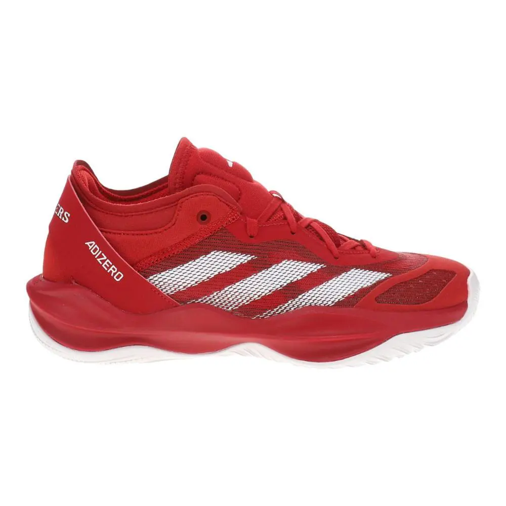 Adidas Adizero Select 2.0 Rutgers Scarlet Knights Basketball Mens Size 8 M Snea - Red