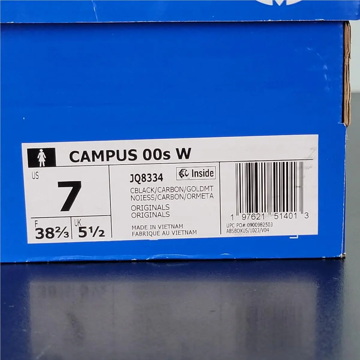 Adidas shoes - adidas Campus - Campus - JQ8334 - Black 6