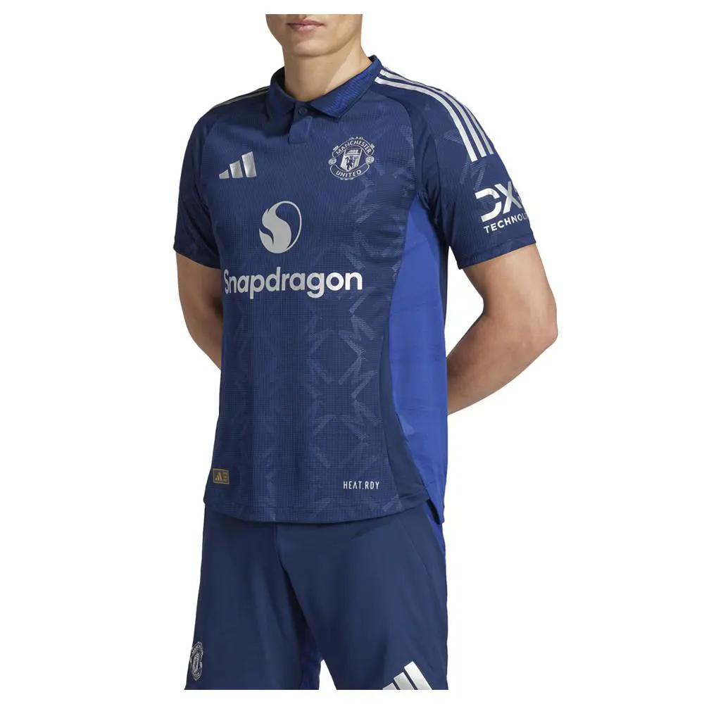 Adidas clothing - adidas Manchester United 2425 Away Authentic Jersey - IU1391 - Blue (UPC: 197610564043) 0