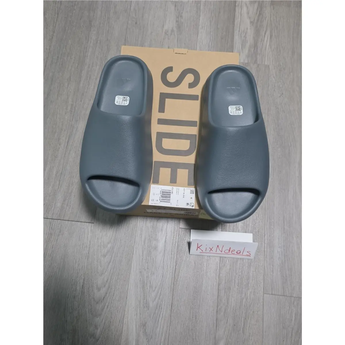 Adidas shoes - adidas Yeezy Slide - Yeezy Slide - ID2349 - Gray 1