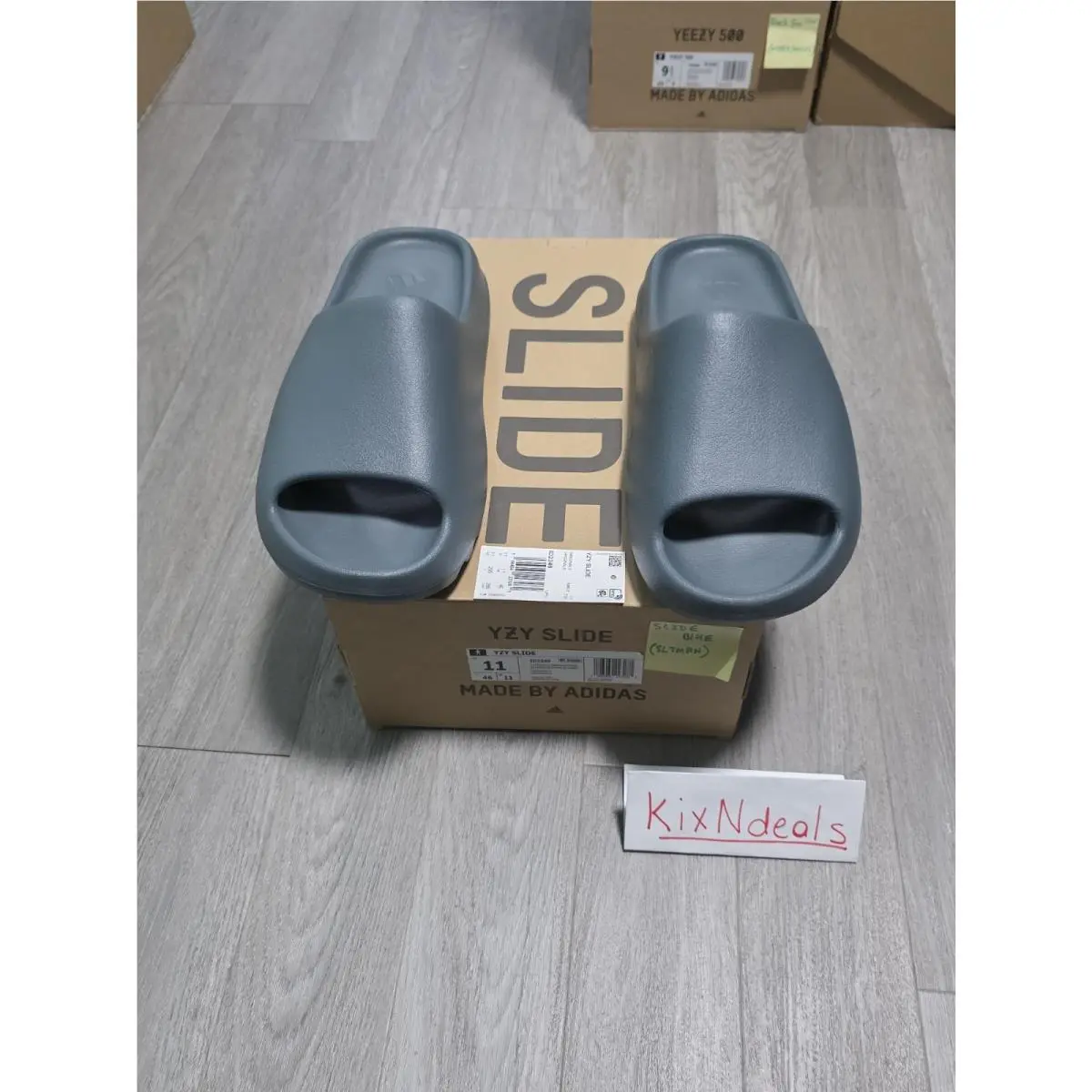 Adidas shoes - adidas Yeezy Slide - Yeezy Slide - ID2349 - Gray 2