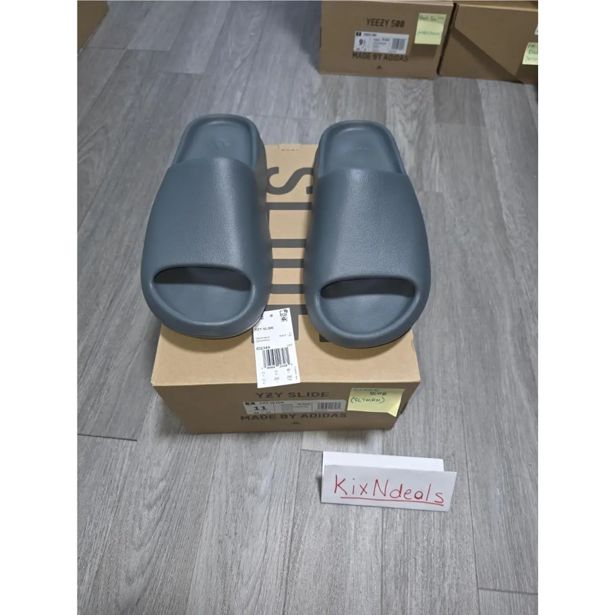 Adidas shoes - adidas Yeezy Slide - Yeezy Slide - ID2349 - Gray 5
