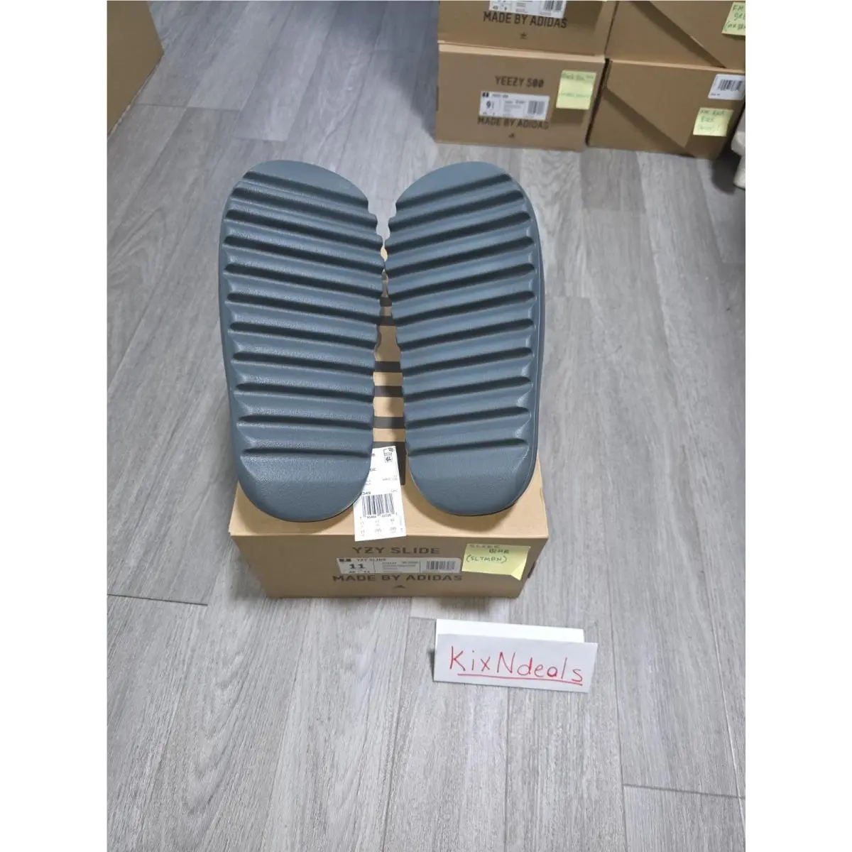 Adidas shoes - adidas Yeezy Slide - Yeezy Slide - ID2349 - Gray 6