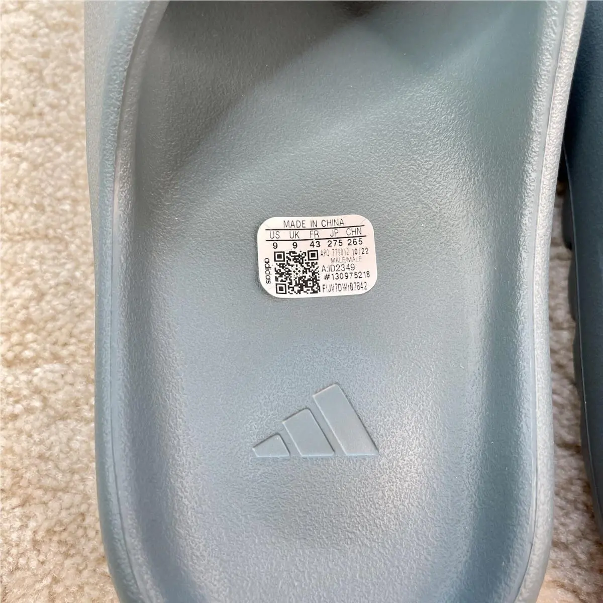 Adidas shoes - adidas Yeezy Slide - Yeezy Slide - ID2349 - Gray 4