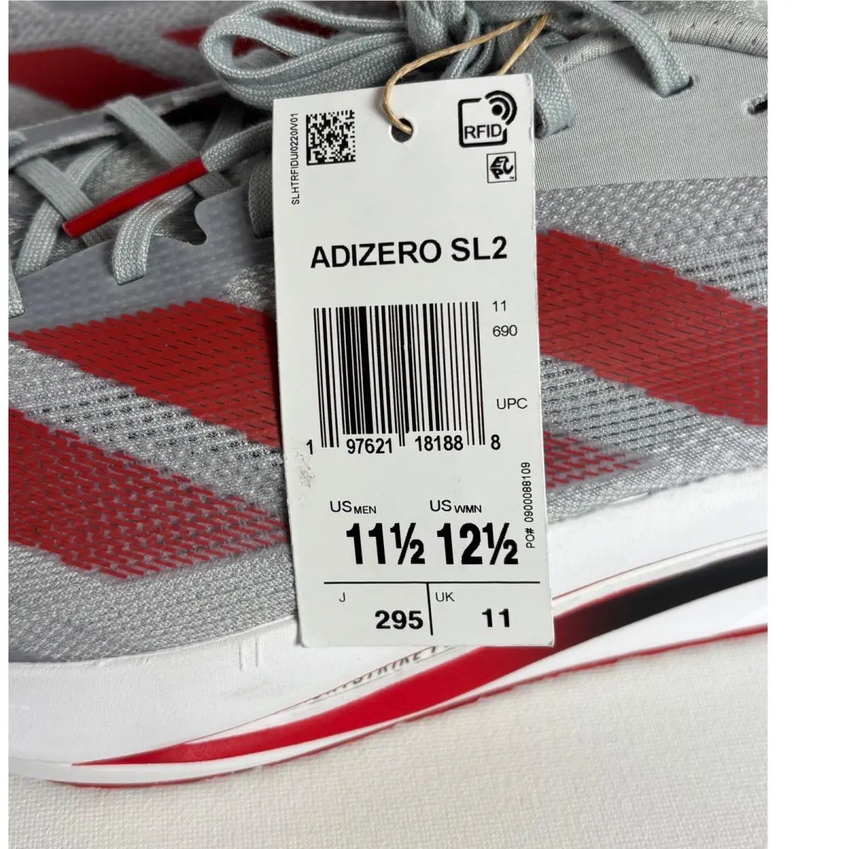Adidas shoes - adidas Adizero SL2 - Adizero - Gray 3