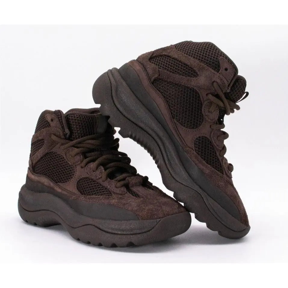 Yeezy Desert Boot Oil EG6463 Dark Brown Men`s Size 5 / Women`s 6.5 by Adidas