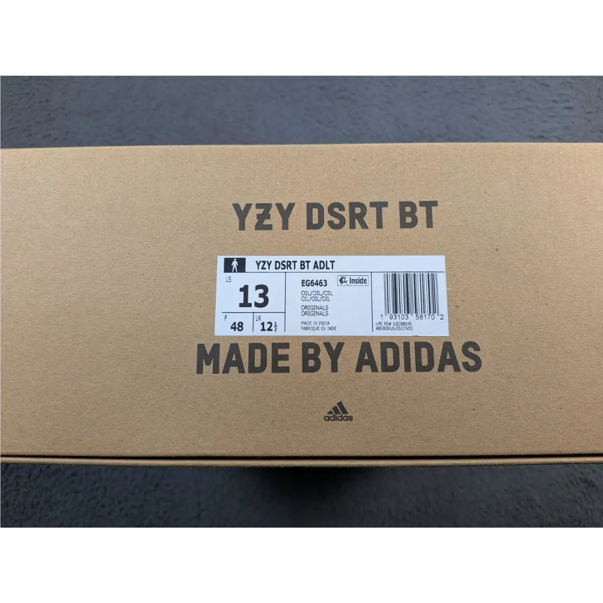 Adidas shoes - Yeezy Desert Boot - Yeezy Desert Boot - EG6463 - Brown 6