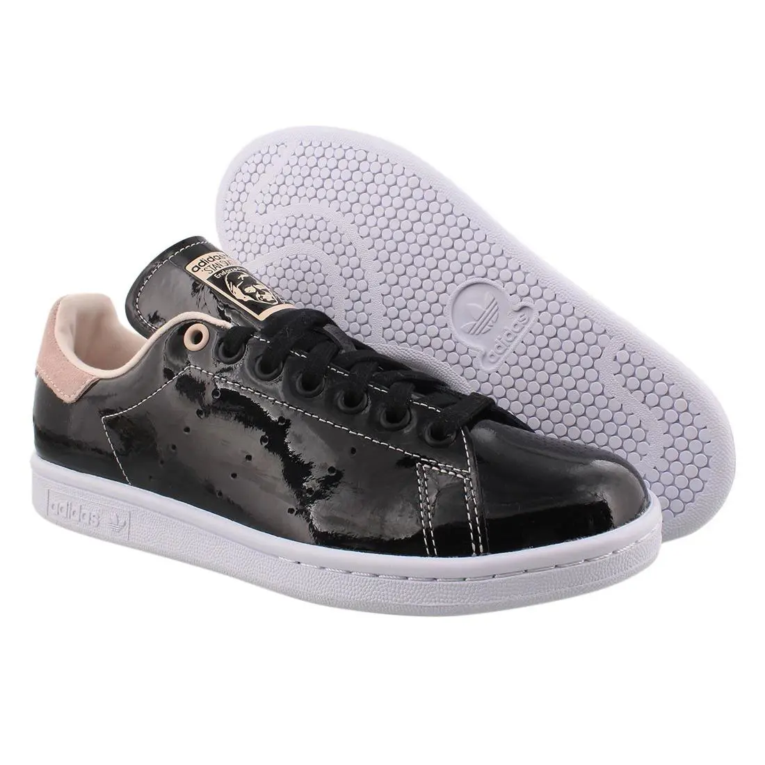 Adidas Stan Smith Womens Shoes Size 6 Color: Black/white
