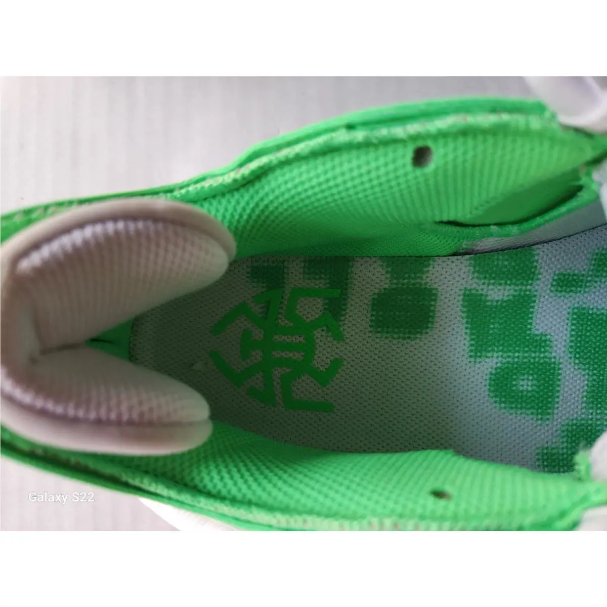 Adidas shoes - White & Neon Green 6
