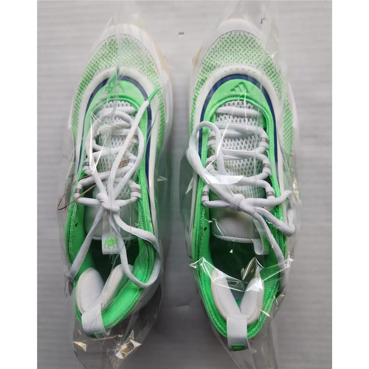 Adidas shoes - White & Neon Green 19