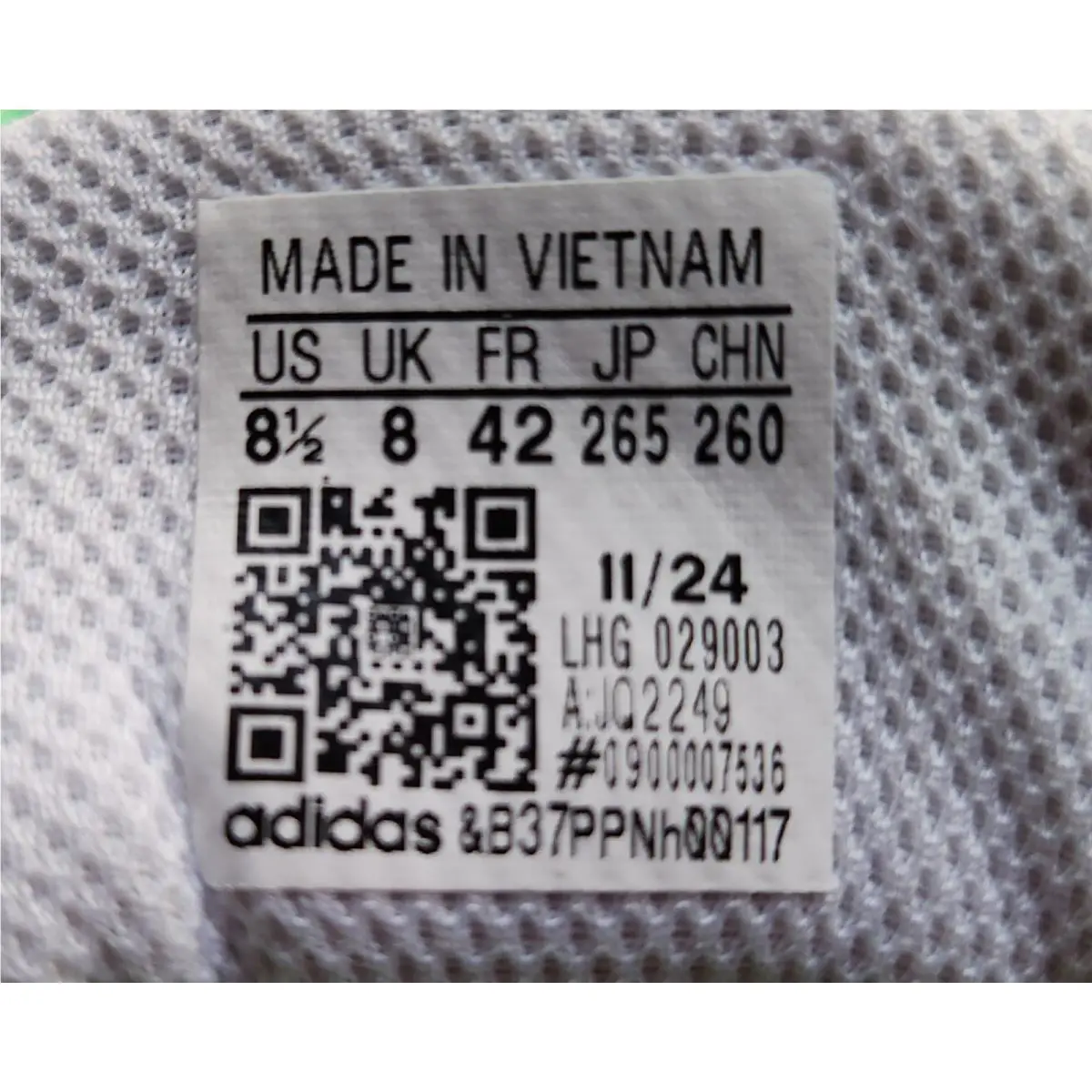 Adidas shoes - White & Neon Green 7