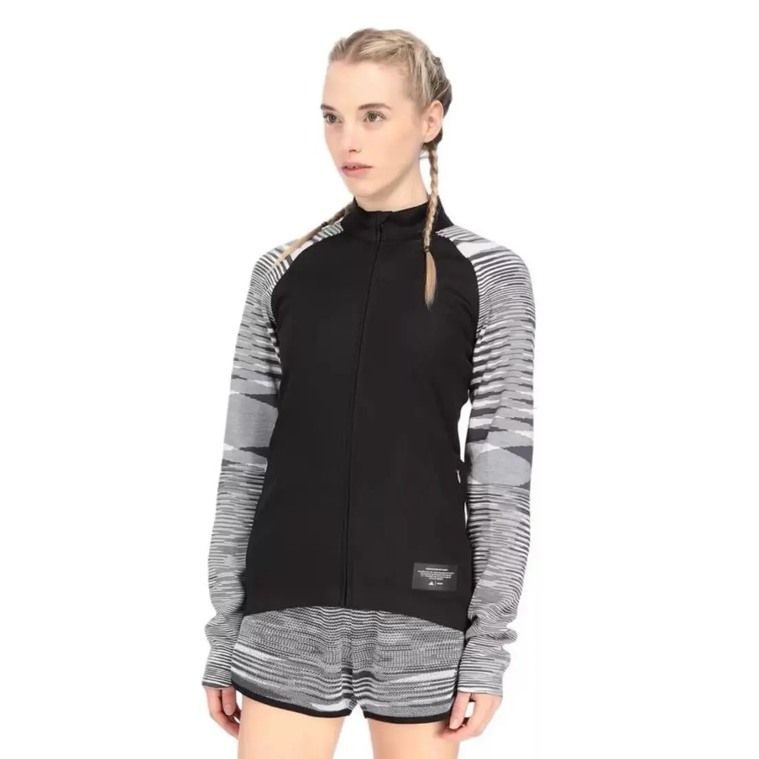 Adidas clothing - PHX Track Jacket - PHX Track Jacket - DS9328 - Black / White 4